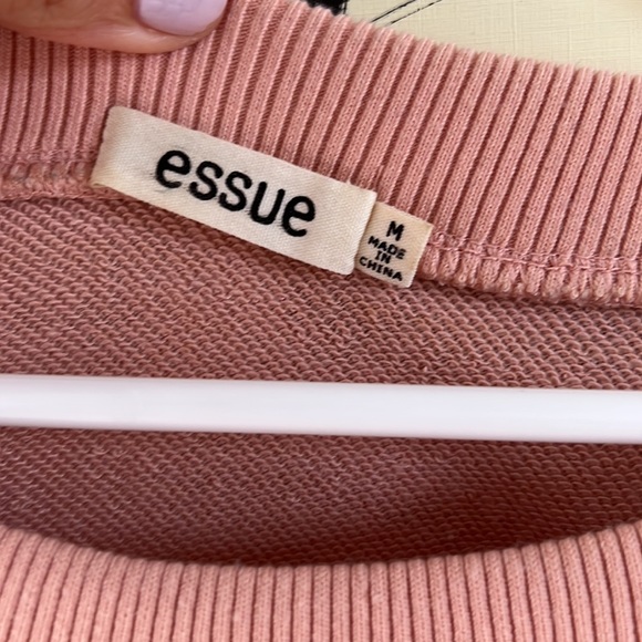 Beautiful ruffle sweater blush M - Picture 2 of 5